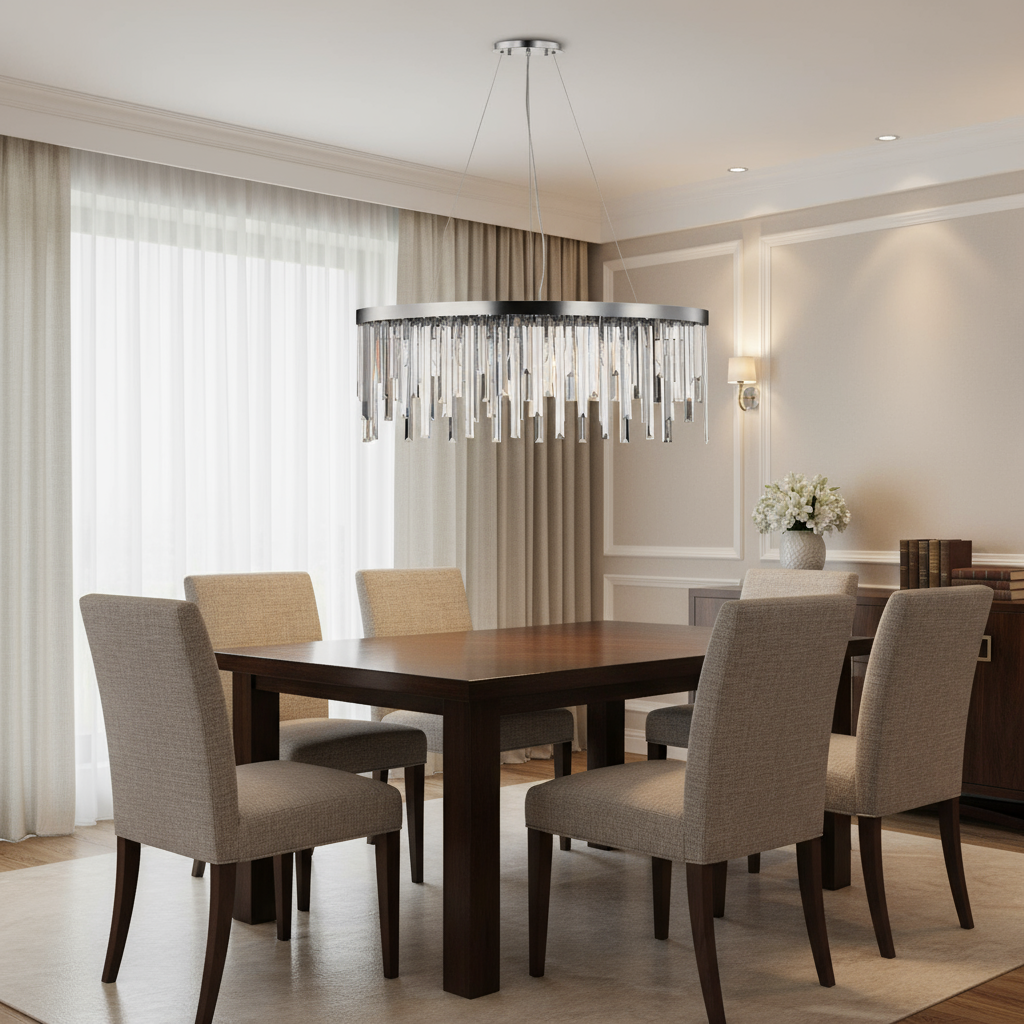 Kristall Pendelleuchte Starnberg