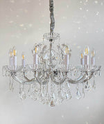 kronleuchter kristall silber