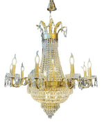 Empire Kristall Korblüster