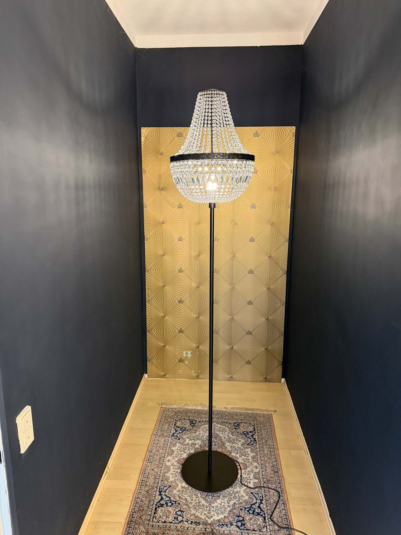 event stehleuchte florence matt schwarz 