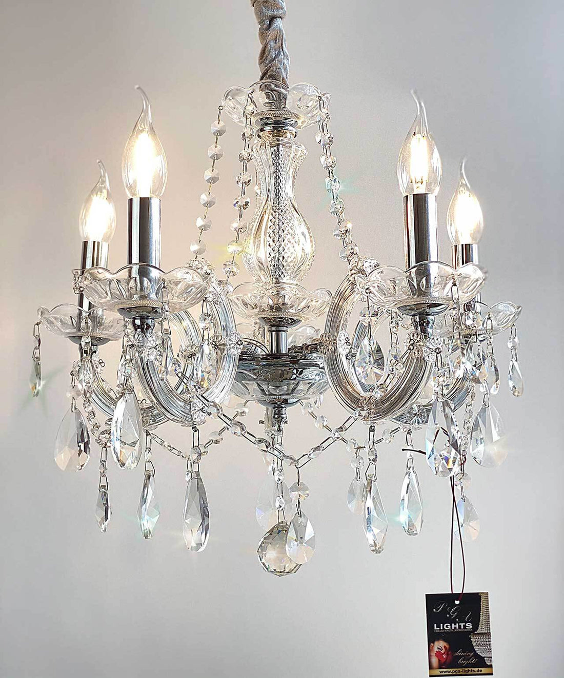 kronleuchter silber klein