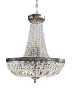 Korblüster Pendelleuchte SCHÖNBRUNN Antik Silber