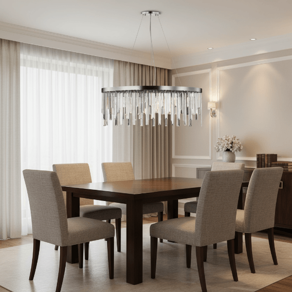 Kristall Pendelleuchte Starnberg