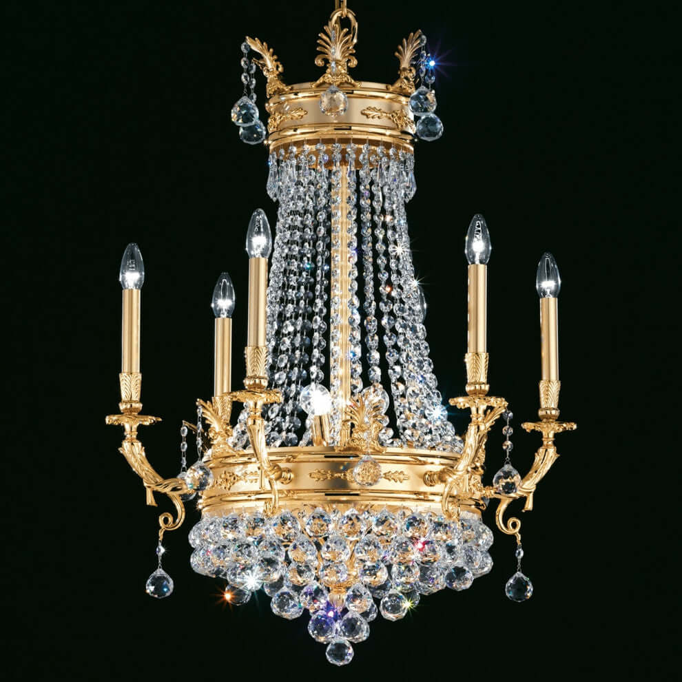 Impero Kronleuchter Korblüster
