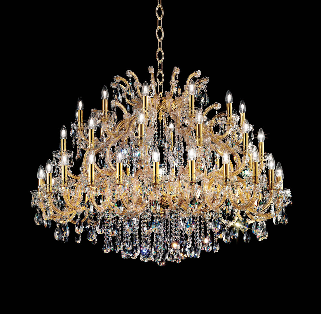 Masiero Maria Theresa Kronleuchter Gold Hotel