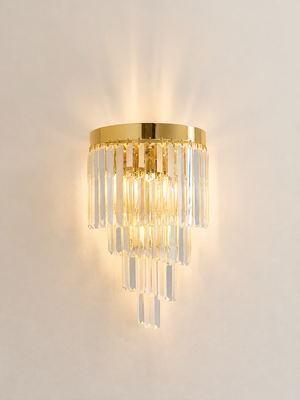 Luxury Kristall Wandleuchte Stäbe