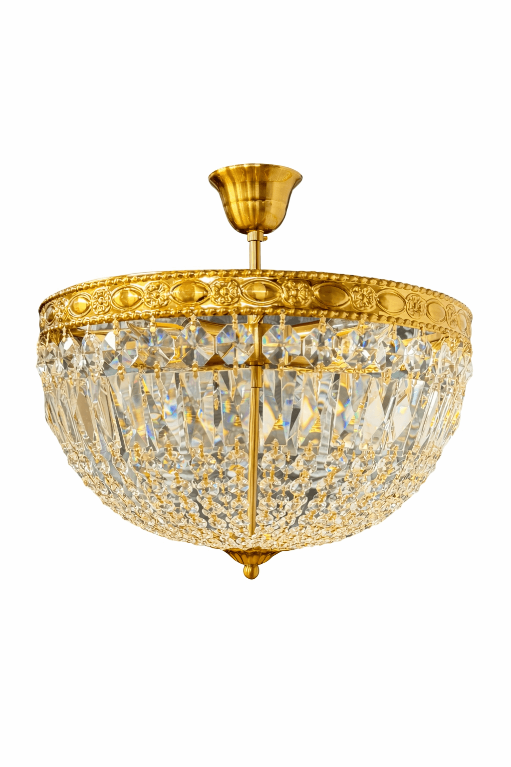 deckenleuchte florence brushed gold
