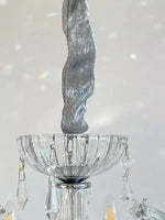 kronleuchter kristall silber