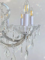 kronleuchter kristall silber