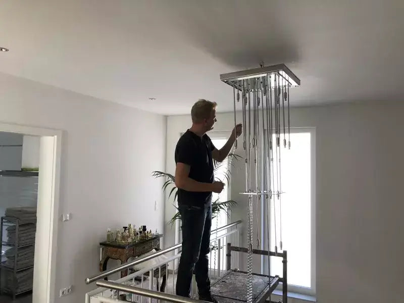 Swarovski Pendelleuchte München montage