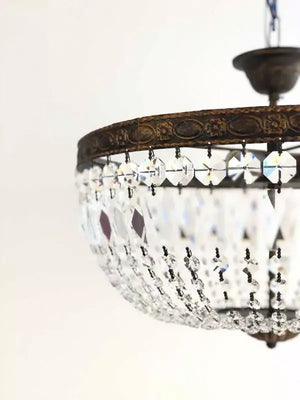 Kristall Deckenleuchte