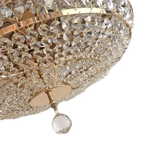 Kristall Deckenleuchte PALACE gold