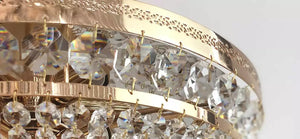 Kristall Deckenleuchte PALACE gold