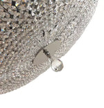 Kristall Deckenleuchte PALACE silber