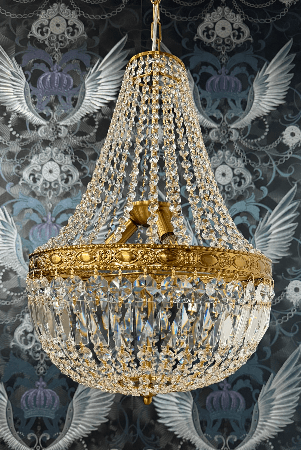 korblüster florence brushed gold detail