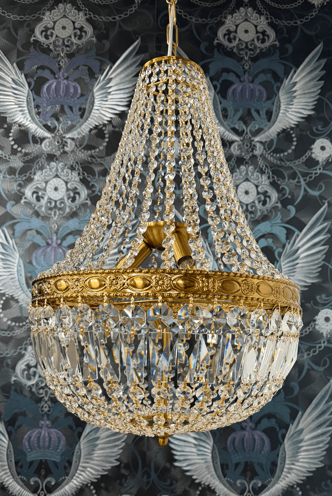 korblüster florence brushed gold detail