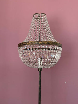 event stehleuchte florence brushed gold detail