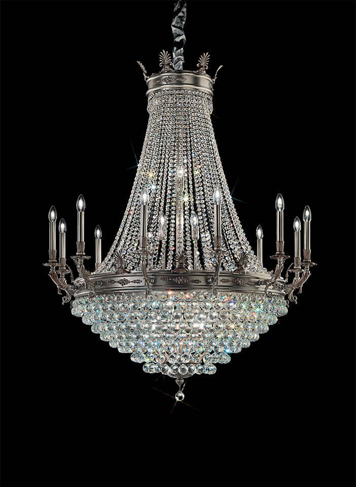 Impero Kronleuchter Korblüster