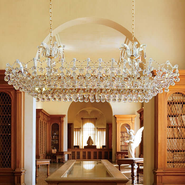 Masiero Maria Theresa Kronleuchter Gold